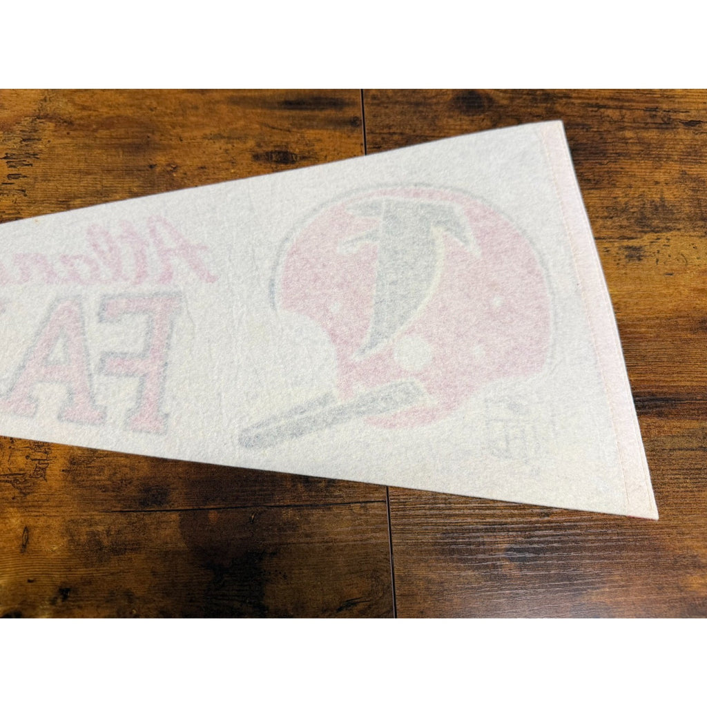 Vintage NFL Atlanta Falcons pennant single bar helmet
