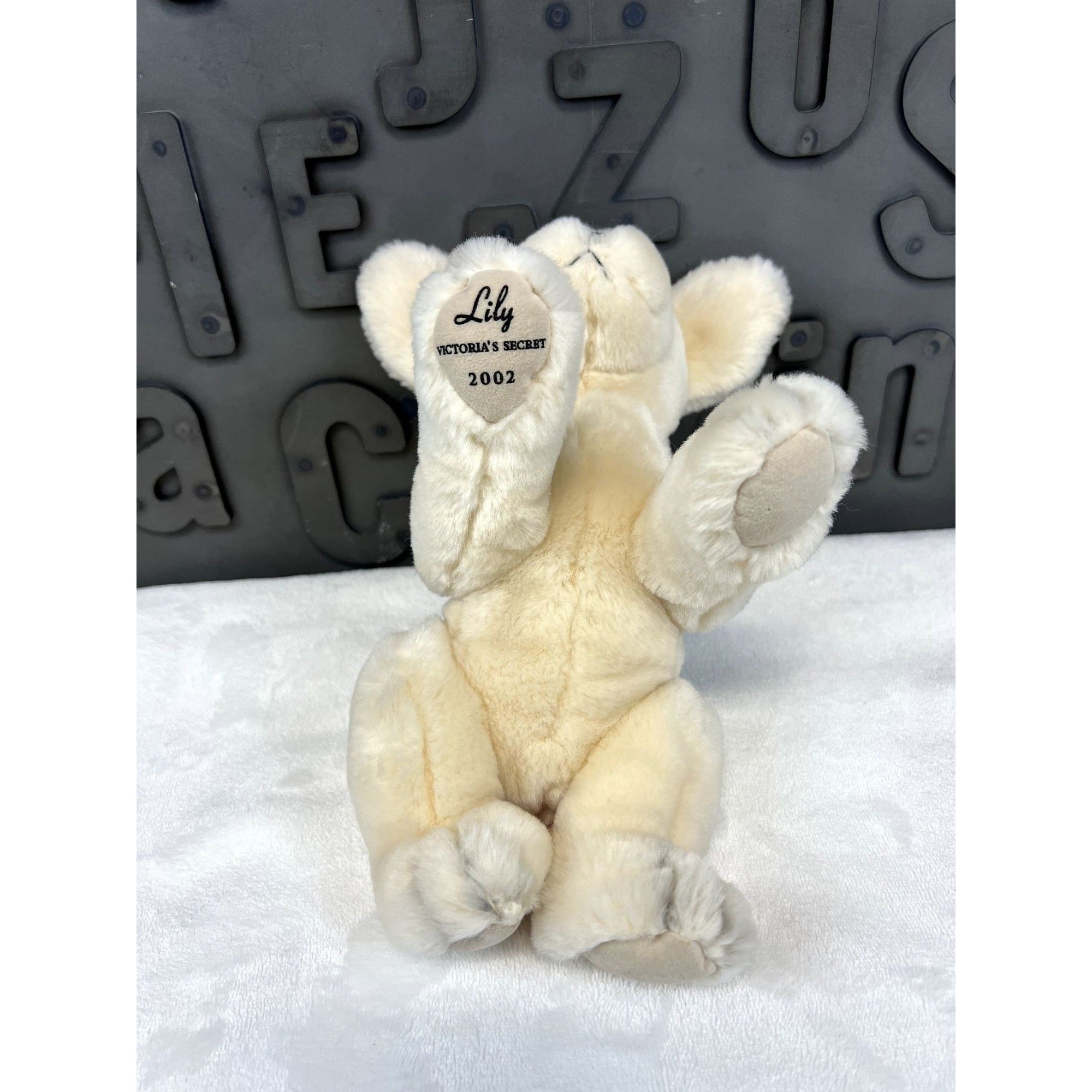 2002 Victoria Secrets limited edition Lily dog plush