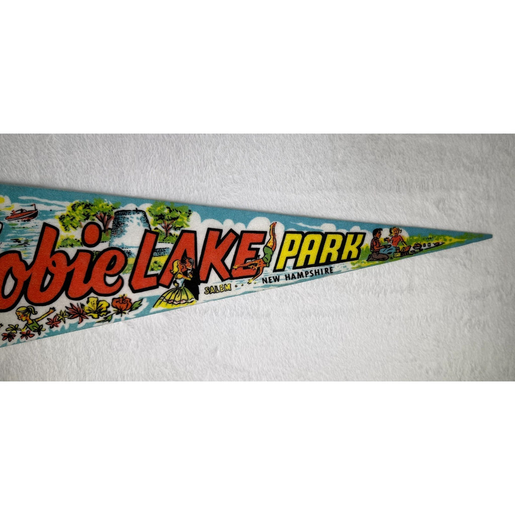 Vintage Canobie Lake Park, New Hampshire pennant