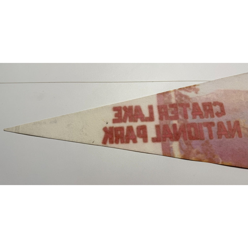 Vintage Crater Lake National Park pennant