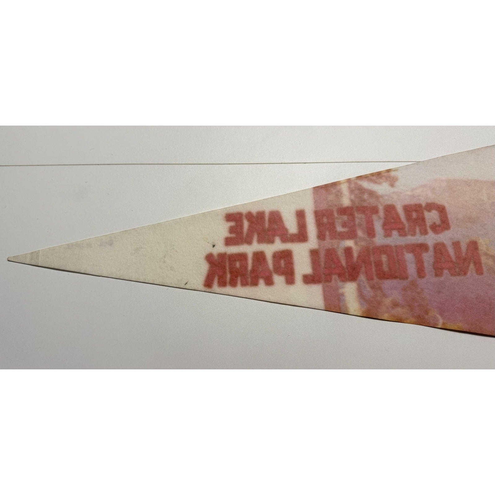 Vintage Crater Lake National Park pennant