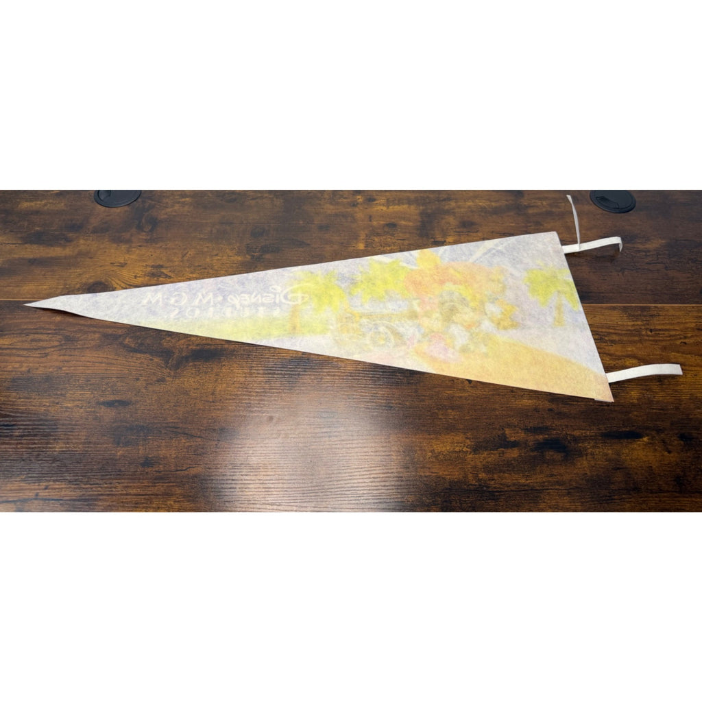Vintage Disney MGM Studios Pennant Featuring Mickey & Minnie Mouse Club Daisy
