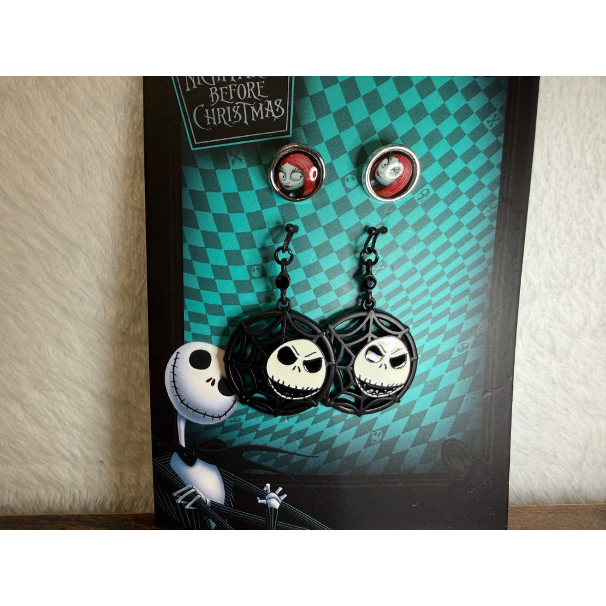 New The Nightmare Before Christmas earrings set