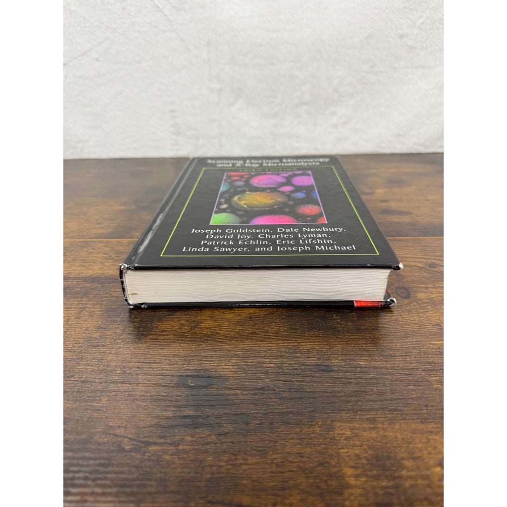 Scanning Electron Microscopy And X-Ray Microanalysis Third Edition By Joseph Goldstein Hardcover